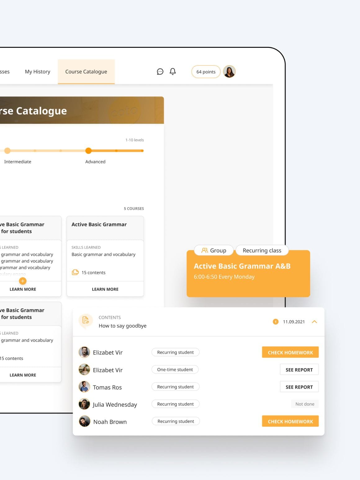 e-learning platform