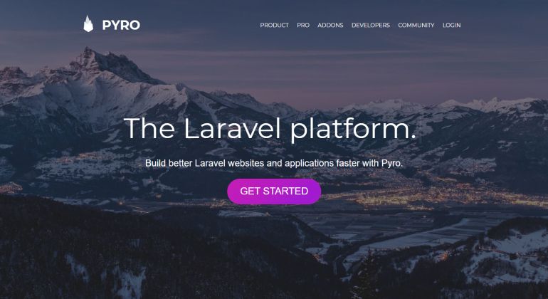 Pyro CMS